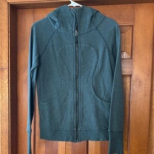 Green Lululemon Zip-Up Hoodie